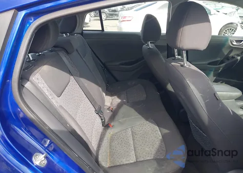 2019 Hyundai Ioniq Blue from USA, damaged, VIN KMHC65LC7KU145204